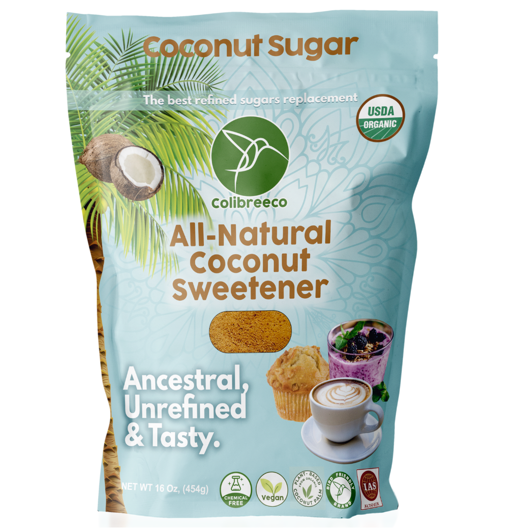 Organic Coconut Sugar, USDA ORGANIC, Unrefined and Powdered ...