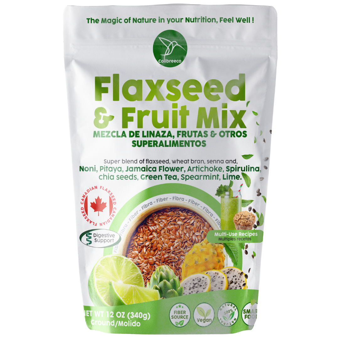 Flaxseed & Fruit Mix, Spearmint and Lime Flavor