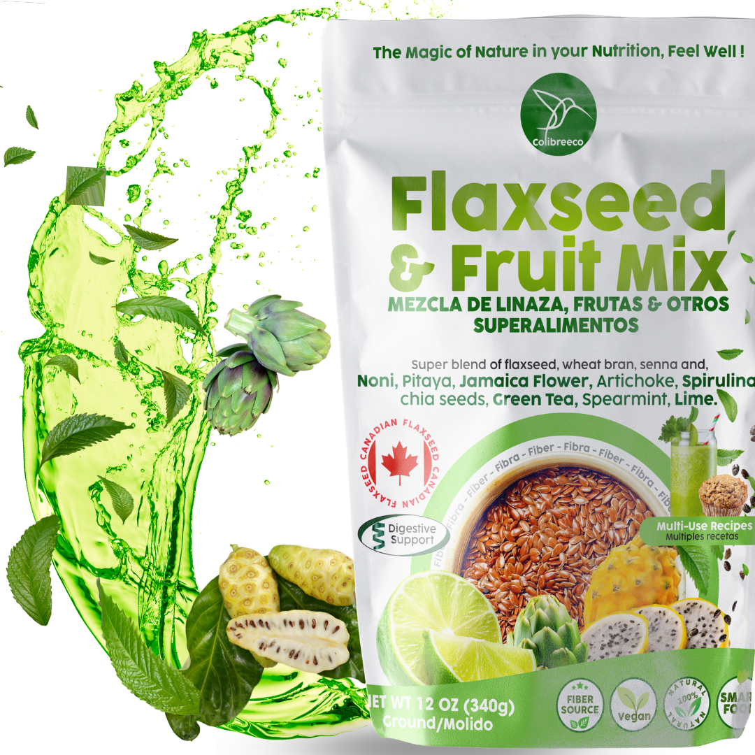 Flaxseed & Fruit Mix, Spearmint and Lime Flavor