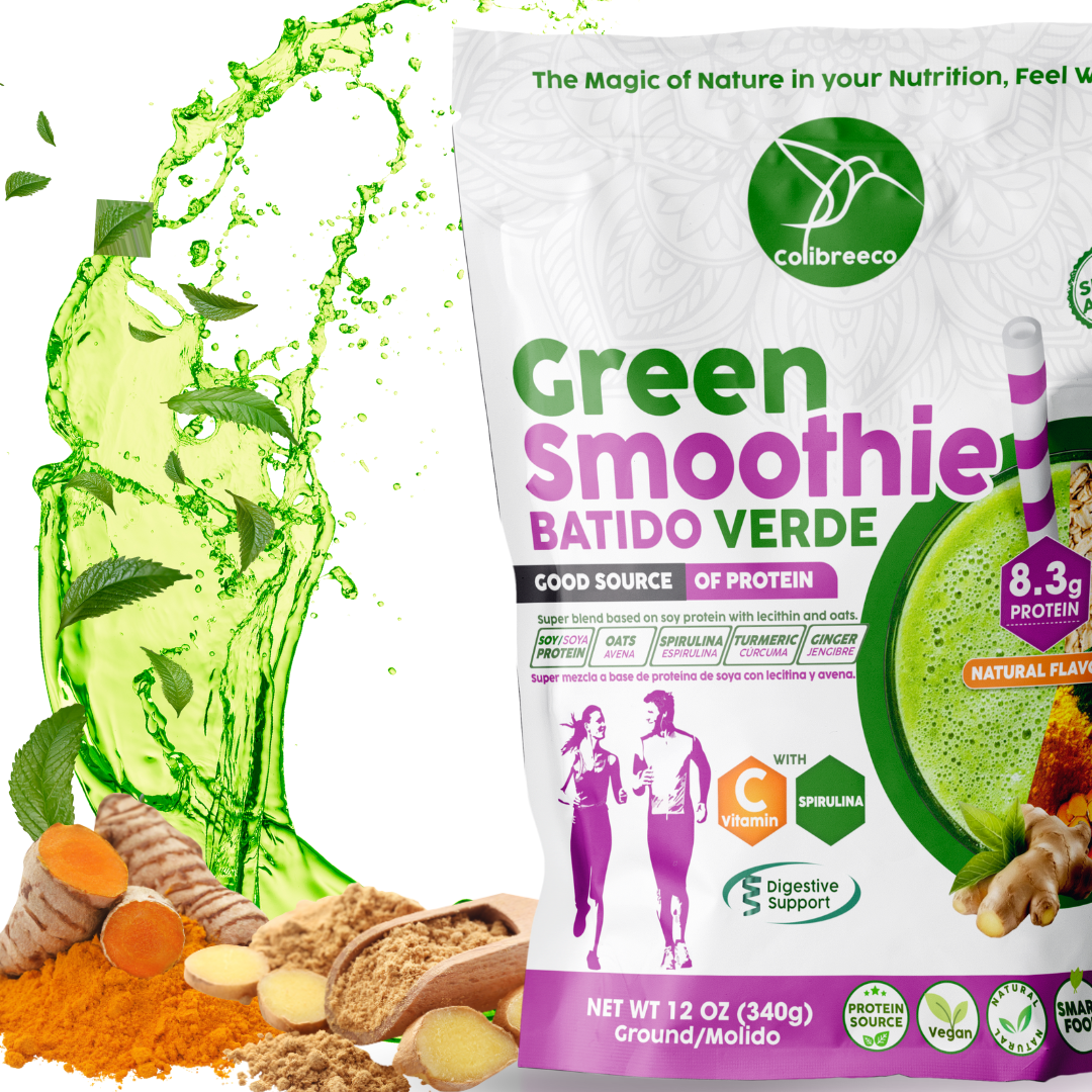 Plant-Base Green Protein Powder