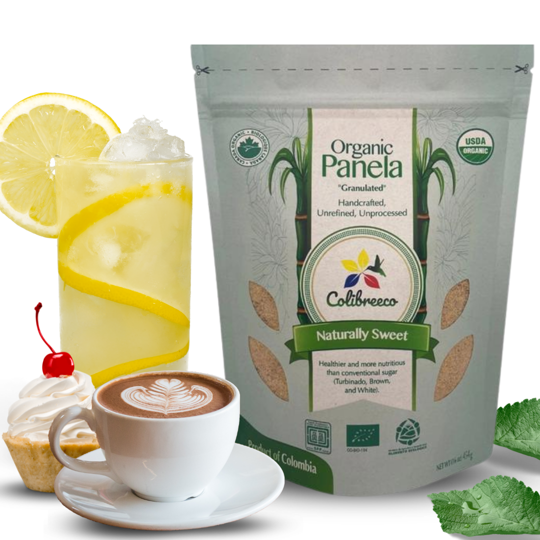 Organic Panela Sugar, Naturally Sweet and Chemical-Free.