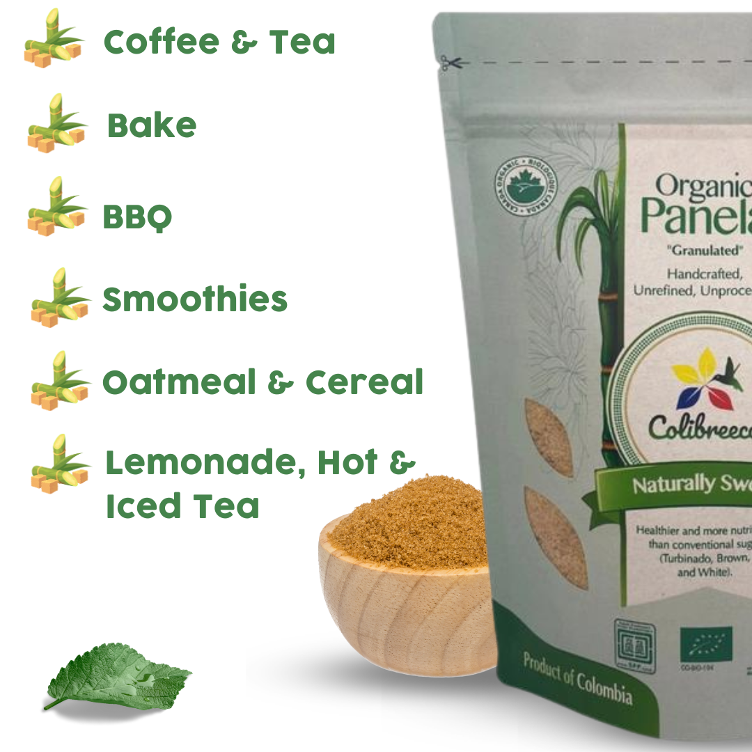 Organic Panela Sugar, Naturally Sweet and Chemical-Free.