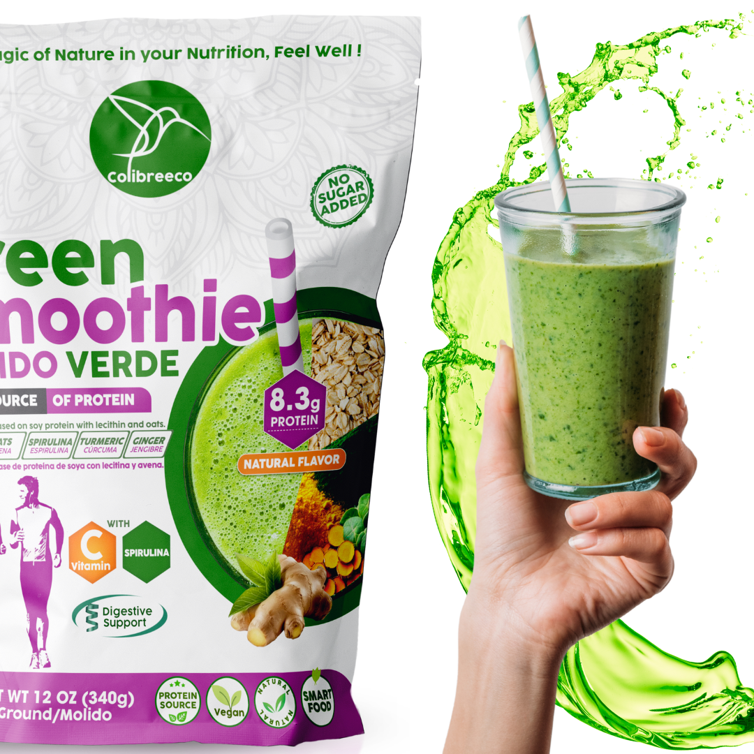 Plant-Base Green Protein Powder