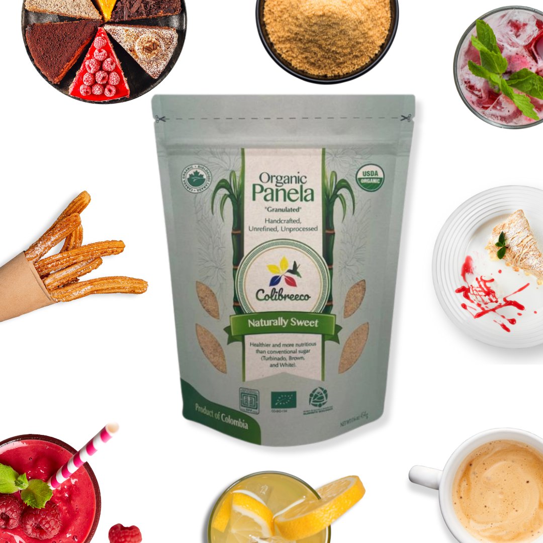 Organic Panela Sugar, Naturally Sweet and Chemical-Free.